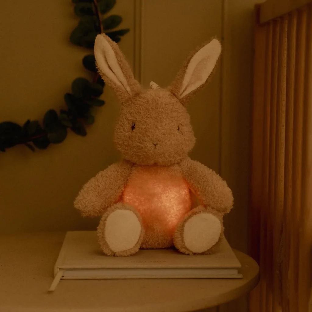 0029867 knuffelkonijn licht geluid